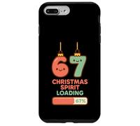 67 Meme Christmas Spirit Loading Kawaii Six Seven pour Enfants Coque pour iPhone 7 Plus/8 Plus