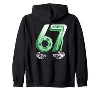 67 Meme ciclyng Cadeau Six Seven vélo 6-7 vélo drôle Sweat à Capuche