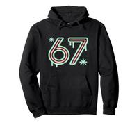 67 Meme Funny Six Seven Alpha Slang Sweat à Capuche