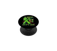 67 Meme Kids Gamer Pixel Art Six Seven Gaming PopSockets PopGrip Adhésif