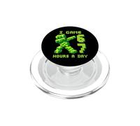 67 Meme Kids Gamer Pixel Art Six Seven Gaming PopSockets PopGrip pour MagSafe