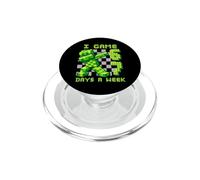 67 Meme Kids Gamer Pixel Art Six Seven Gaming PopSockets PopGrip pour MagSafe