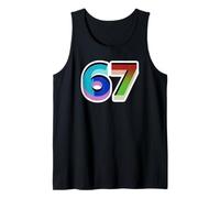 67 Meme numéro Cadeau Six Seven Bike 6-7 drôle Débardeur