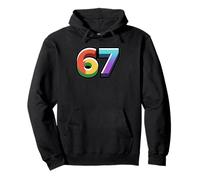 67 Meme numéro Cadeau Six Seven Bike 6-7 drôle Sweat à Capuche
