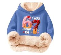 67 Meme Pull à Capuche pour Enfants,Sweat à Capuche Enfant Multicolore à imprimé Glace, idéal pour Jouer et se Sentir Bien au Quotidien. (Light Blue, 9-10years)