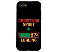 67 Meme Six Seven Christmas Spirit Loading 67 Funny Coque pour iPhone SE (2020) / 7/8