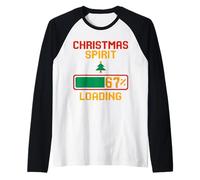 67 Meme Six Seven Christmas Spirit Loading 67 Funny Manche Raglan