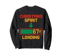 67 Meme Six Seven Christmas Spirit Loading 67 Funny Sweatshirt