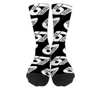 67 Meme Socks Kids Funny Six Seven Number Printed Novelty Crew Socks for Boys Girls Soft Lightweight Long Sock Comfortable Breathable 6 7 Adolescents Baseball Sock for Athlète Basketball Running