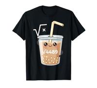 67 Meme Square Root 4489 Boba Tea Six Seven Professeur de mathématiques T-Shirt