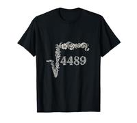 67 Meme Square Root 4489 Slang Six Seven Professeur de mathématiques T-Shirt