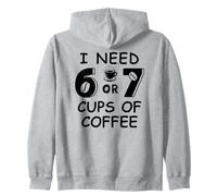 67 Meme Teacher 6 7 Coffee Cups Need Six Seven Coffee Mom 67 Sweat à Capuche