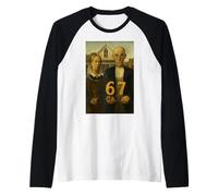 67 mèmes, Art Gothique américain, Argot Alpha de Six et Sept générations Manche Raglan