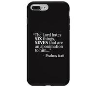 67 mèmes drôles de la Bible chrétienne de la génération Z, vers 2025, Mot de l'année Coque pour iPhone 7 Plus/8 Plus