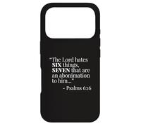 67 mèmes drôles de la Bible chrétienne de la génération Z, vers 2025, Mot de l'année Coque pour iPhone 17 Pro