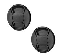 67 mm Lens Cap Lot de 2 à Clipser pour objectifs d'appareil Photo Avant Cache Objectif pour Canon Nikon Sony Olympus Fujifilm Objectif remplace Sony ALC-F67S Bouchon d'objectif