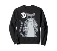 67 mouvements Mains de Chat Meme pour Enfants, Adolescents, Jeunes Adultes Gen Alpha Sweatshirt