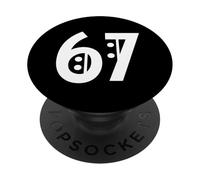 67 Musique Meme e Basse Anniversaire Année 1967 Design PopSockets PopGrip Adhésif