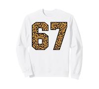 67 Numéro Leopard Sixty-Seven Team Sports Varsity Matching Sweatshirt