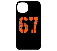67 Numéro Six Sept Funny Meme Gen Alpha Slang Basketball Coque pour iPhone 13