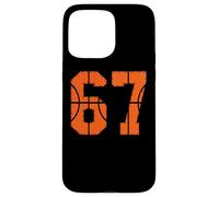 67 Numéro Six Sept Funny Meme Gen Alpha Slang Basketball Coque pour iPhone 15 Pro Max