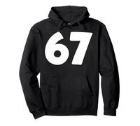 67 Numéro Six Seven 6 7 Gen Alpha Slang Funny Meme Matching Sweat à Capuche