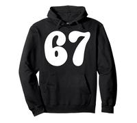 67 Numéro Six Seven Funny Meme Slang Teen Kids Matching Sweat à Capuche