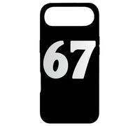 67, numéro Soixante-Sept, mème drôle, étudiant, Adolescent, Correspondant Coque pour iPhone Air