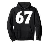 67, numéro Soixante-Sept, mème drôle, étudiant, Adolescent, Correspondant Sweat à Capuche