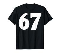 67, numéro Soixante-Sept, mème drôle, étudiant, Adolescent, Correspondant T-Shirt