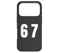 67 Numérologie Coque pour iPhone 17 Pro