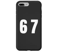 67 Numérologie Coque pour iPhone 7 Plus/8 Plus