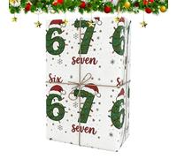 67 Papier Cadeau, Papier Cadeau Noel, Papiers D'emballage Épais Pour Décoration De Noël, Papiers D'emballage Humoristique Et Amusant Pour, Adultes, Amis