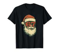 67 Père Noël 6 7 Meme Six Seven Funny Gen Alpha Slang T-Shirt