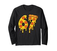 67 Pizza Meme Funny Six Seven Gen Alpha Slang Men Women Kids Manche Longue