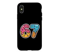 67 Points Aura 6 7 Argot Aura Farming Six Seven 67 Coque pour iPhone X/XS