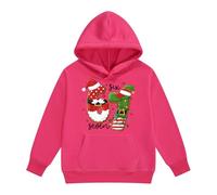 67 Pull de Noël pour enfants garçons à manches longues filles Pull de Noël 6 7 mèmes Pull de Noël Six Seven Pull de Noël amusant Sweat-shirt de Noël en coton pour 3-13 ans, A-hot rose., 10-11 ans