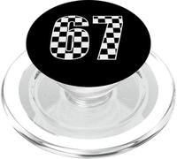 67 quadrillage géométrique Graphique Simple Minimaliste Design PopSockets PopGrip pour MagSafe