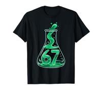 67 Science Laboratory Chemistry Six Seven Meme STEM Humour T-Shirt
