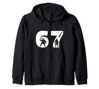 67 Silhouette de Guerrier Viking Graphique Sweat à Capuche