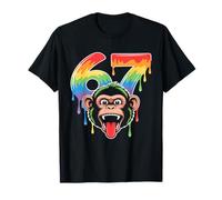 67 Singe Meme Funny Six Seven Alpha Slang T-Shirt