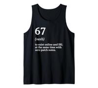 67 Six Sept définition du verbe drôle Débardeur