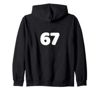 67 Six Sept Sweat à Capuche
