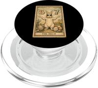 67 Six Seven 6 7 Meme Carte de Tarot Lapin de Pâques Bruh PopSockets PopGrip pour MagSafe