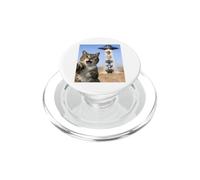67 Six Seven 6 7 Mème Italien Brainrot Cat Meme Selfie Alien UFO PopSockets PopGrip pour MagSafe