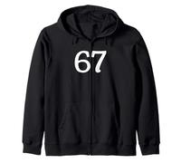 67 Six Seven Meme Tee Funny Viral Trend Gen Alpha Humour Sweat à Capuche