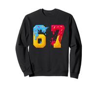 67 - Soixante-Sept numéros Sweet 67 Meme Donut Six Seven Meme Sweatshirt