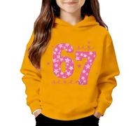 67 Sudadera NiñO - Sudadera Con Capucha estampada Para niña de Polar Con gráficos Para ropa de juego Informal y