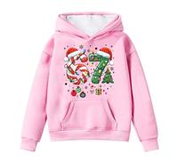 67 Sudadera NiñO - Sudadera Con Capucha Para niñas Estampado Digital Manga Larga bolsillo delantero cómoda forro Polar abrigada prenda otoño Invierno vacaciones