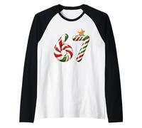 67 Sweats de Noël pour 6 7 Shirt Six Seven 67 Sweat à Capuche Manche Raglan